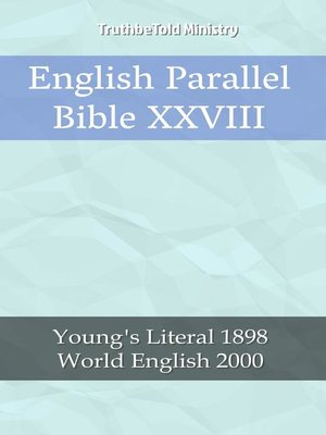 cover image of English Parallel Bible XXVIII
